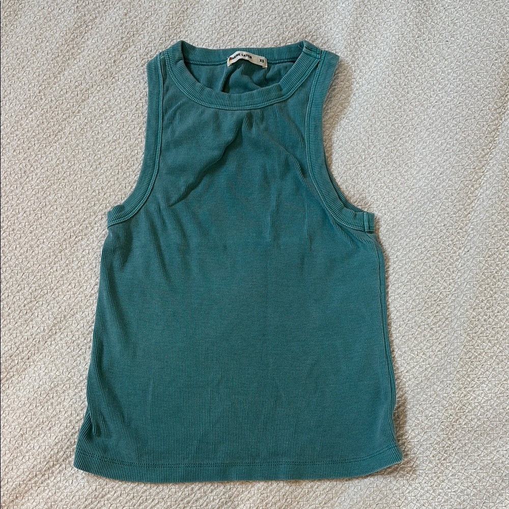 Marine Layer Crop Tank